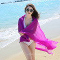 2017 fashion summer style cheap chiffon beach scarf